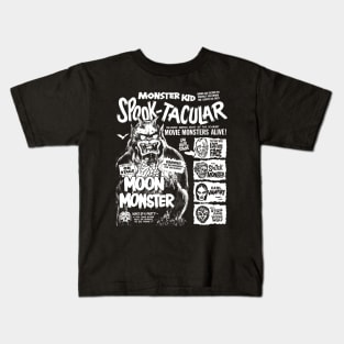 Monster Kid Spook-Tacular (retro spook show design) Kids T-Shirt